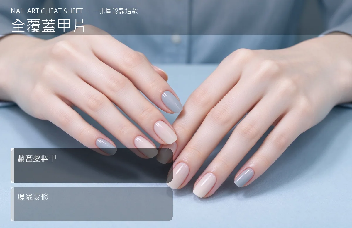 全覆蓋甲片 視覺辨識卡