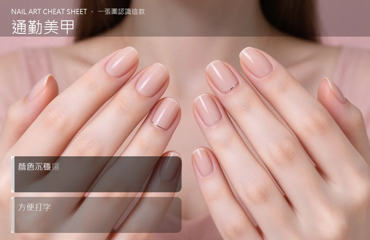 通勤美甲 視覺辨識卡