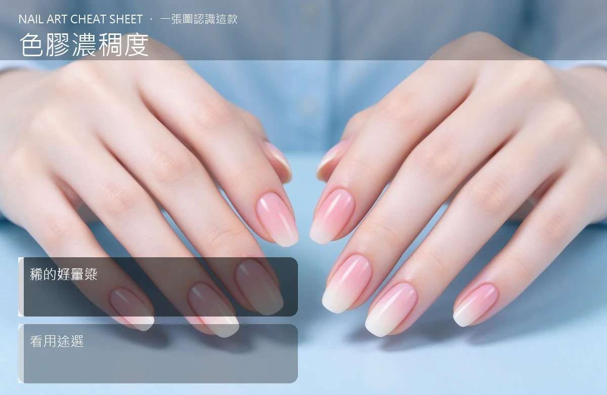 色膠濃稠度 視覺辨識卡