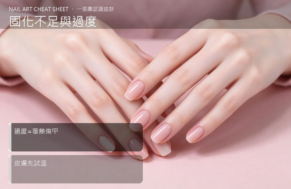 固化不足與過度 視覺辨識卡